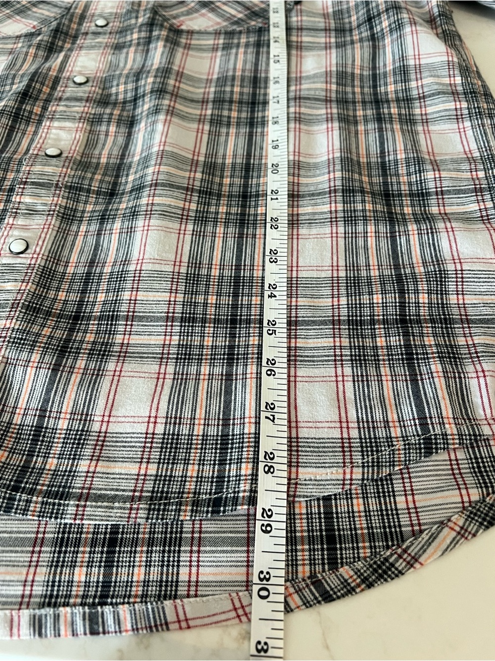 Stio Hayden Plaid Pearl Snap Western Shirt Men’s Large - Picture 14 of 14